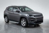 Jeep Compass 2016- гг. Боковые Подножки Maya V2 (2 шт., Алюминий) фото 1