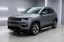 Jeep Compass 2016- гг. Боковые Подножки Mevsim Grey (2 шт., Алюминий) фото 1