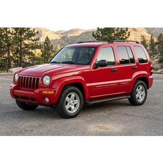 Боковые Подножки Maya Red (2 шт., Алюминий) Jeep Cherokee/Liberty 2002-2007 гг. фото 1