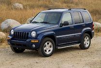 Jeep Cherokee/Liberty 2002-2007 гг. Боковые Подножки Fullmond (2 шт., Алюминий) фото 1