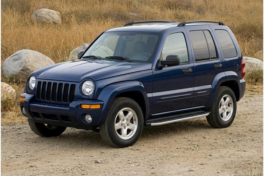 Jeep Cherokee/Liberty 2002-2007 гг. Боковые Подножки Fullmond (2 шт., Алюминий) Image