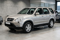 Honda CRV 2001-2006 гг. Боковые Подножки Bosphore Grey (2 шт., Алюминий) фото 1