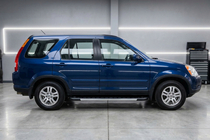 Honda CRV 2001-2006 гг. Боковые Подножки RedLine (2 шт., Алюминий) фото 1