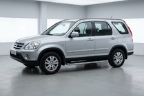 Honda CRV 2001-2006 гг. Боковые Подножки Tayga Grey (2 шт., Алюминий) фото 1