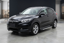 Honda HR-V 2014-2021 гг. Боковые Подножки RedLine (2 шт., Алюминий) фото 1