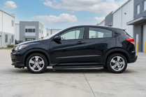 Honda HR-V 2014-2021 гг. Боковые Подножки Tayga Black (2 шт., Алюминий) фото 1
