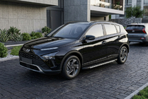 Hyundai Bayon 2021- гг. Боковые Подножки Bosphore Duru (2 шт., Алюминий) фото 1