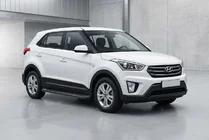 Hyundai Creta 2014-2020 гг. Боковые Подножки Allmond Black (2 шт., Алюминий) фото 1