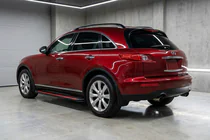Infiniti FX 2003-2008 гг. Боковые Подножки Maya Red (2 шт., Алюминий) фото 1