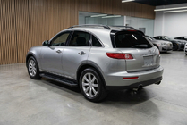 Infiniti FX 2003-2008 гг. Боковые Подножки Fullmond (2 шт., Алюминий) фото 1