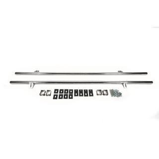 Боковые трубы 42 мм (2 шт, нержавейка) BMW X3 E83 2003-2010 гг. фото 4
