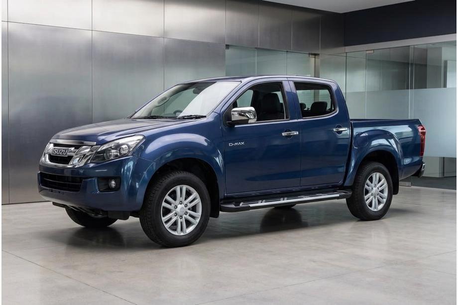 Isuzu D-Max 2011-2019 гг. Боковые Подножки Sunrise (2 шт., Алюминий) Image