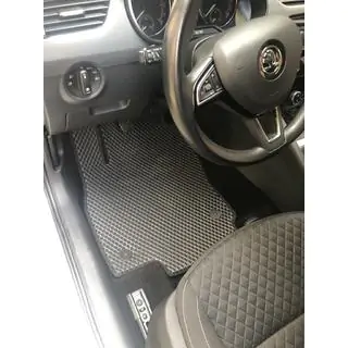 Коврики EVA (черные) Skoda Octavia III A7 2013-2019 гг. фото 2