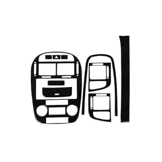 Накладки на панель 2006-2009 Kia Cerato 1 2004-2009 гг. фото 3