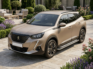 Peugeot 2008 2019- гг. Боковые Подножки Maydos V2 (2 шт., Алюминий) фото 1