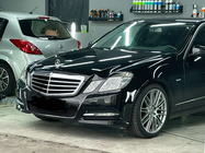 Mercedes E-class W212 2009-2016 гг. Эмблема прицел (с надписью) фото 2