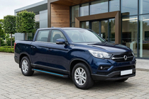 SsangYong Musso II 2018– гг. Боковые Подножки Maya Blue (2 шт., Алюминий) фото 1