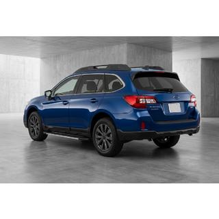 Боковые Подножки Bosphore Grey (2 шт., Алюминий) Subaru Outback 2014-2019 гг. фото 1