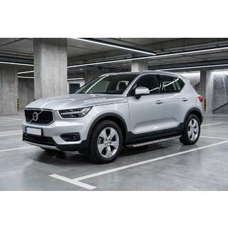 Боковые Подножки BlackLine (2 шт., Алюминий) Volvo XC40 2018- гг. фото 1