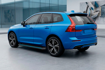 Volvo XC60 2017- гг. Боковые Подножки Maya Blue (2 шт., Алюминий) фото 1