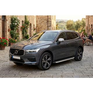 Боковые Подножки BlackLine (2 шт., Алюминий) Volvo XC60 2017- гг. фото 1