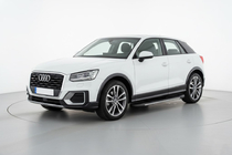 Audi Q2 2016- гг. Боковые Подножки Bosphore Grey (2 шт., Алюминий) фото 1