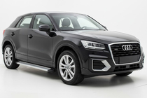 Audi Q2 2016- гг. Боковые Подножки Maya V2 (2 шт., Алюминий) фото 1