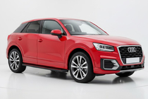 Audi Q2 2016- гг. Боковые Подножки Maya Red (2 шт., Алюминий) фото 1