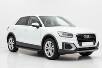 Audi Q2 2016- гг. Боковые Подножки Tayga Black (2 шт., Алюминий) фото 1