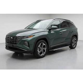 Боковые Подножки Bosphore Grey (2 шт., Алюминий) Hyundai Tucson NX4 2021- гг. фото 1