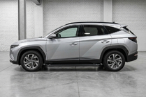 Hyundai Tucson NX4 2021- гг. Боковые Подножки Allmond Black (2 шт., Алюминий) фото 1