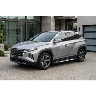 Боковые Подножки Sunrise (2 шт., Алюминий) Hyundai Tucson NX4 2021- гг. фото 1
