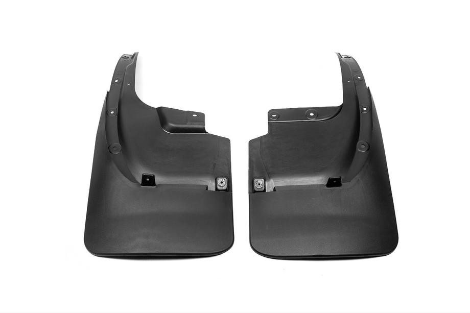 Toyota Land Cruiser 200 2007-2021 гг. Задние брызговики (2 шт, для бампера без обвеса) Image