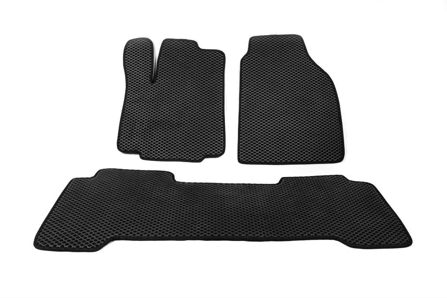 Honda Pilot 2002-2008 гг. Коврики EVA (черные) Image