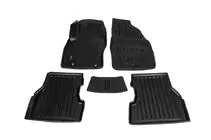 Ford Focus II 2008-2011 гг. Коврики резиновые Stingray 3D (5 шт, полиуретан) фото 1