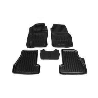 Коврики резиновые Stingray 3D (5 шт, полиуретан) Ford Focus III 2011-2017 гг. фото 1