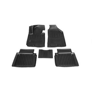 Коврики резиновые Stingray 3D (5 шт, полиуретан) Kia Sportage 2010-2015 гг. фото 1