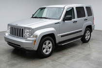 Jeep Cherokee/Liberty 2007-2013 гг. Боковые Подножки Maya V1 (2 шт., Алюминий) фото 1