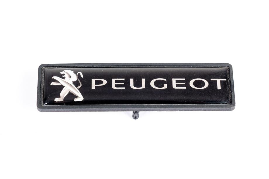Peugeot Шильдик для ковриков (1шт) Image