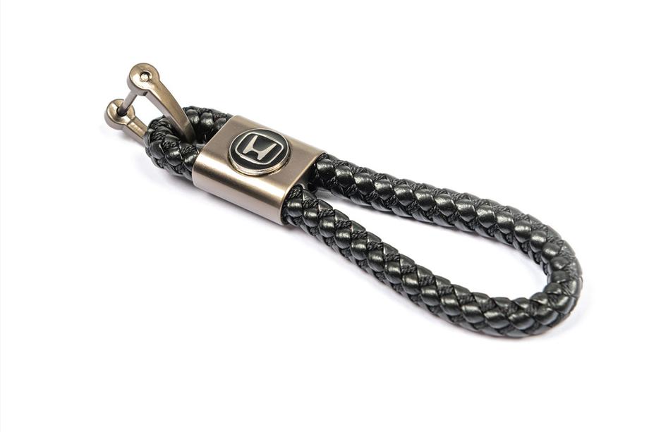 Honda Кожаный брелок V1 с логотипом Honda Image