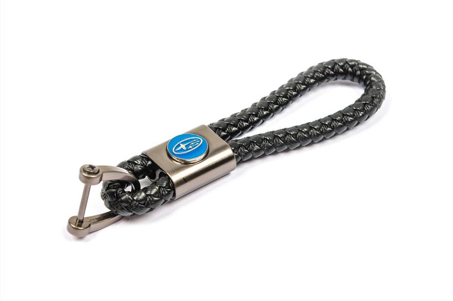 Subaru Кожаный брелок V1 с логотипом Subaru Фото 2