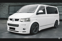 Volkswagen T5 2010-2015 гг. Накладка на передний бампер ABT Original (грунт под покраску) фото 1