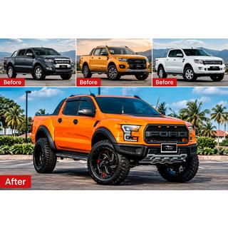 Комплект обвеса RAPTOR Ford F-150 2014-2021 гг. фото 2