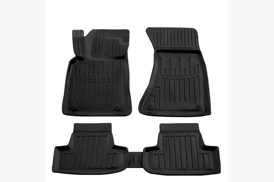 Audi Q5 2008-2017 гг. Коврики резиновые Stingray 3D (5 шт, полиуретан) Image