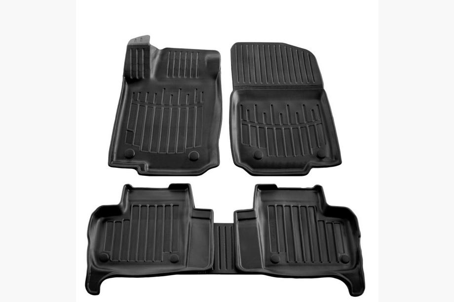 Mercedes GLE/ML class W166 2011-2018 гг. Коврики резиновые Stingray 3D (5 шт, полиуретан) Image