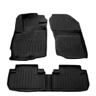 Mitsubishi Outlander 2012-2021 гг. Коврики резиновые Stingray 3D (5 шт, полиуретан) фото 1