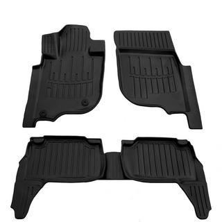 Коврики резиновые Stingray 3D (5 шт, полиуретан) Mitsubishi Pajero Sport 2015- гг.