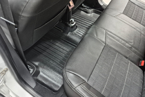Dacia Logan II 2013-2022 гг. Коврики резиновые Stingray 3D (5 шт, полиуретан) фото 4