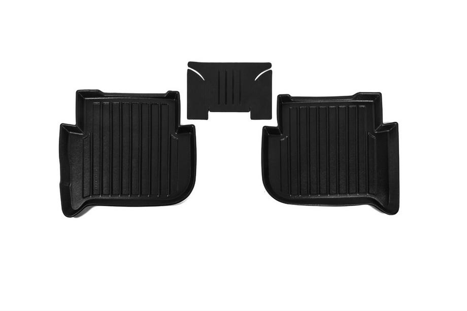 Volkswagen Touran 2003-2010 гг. Коврики резиновые Stingray 3D (5 шт, полиуретан) Фото 5