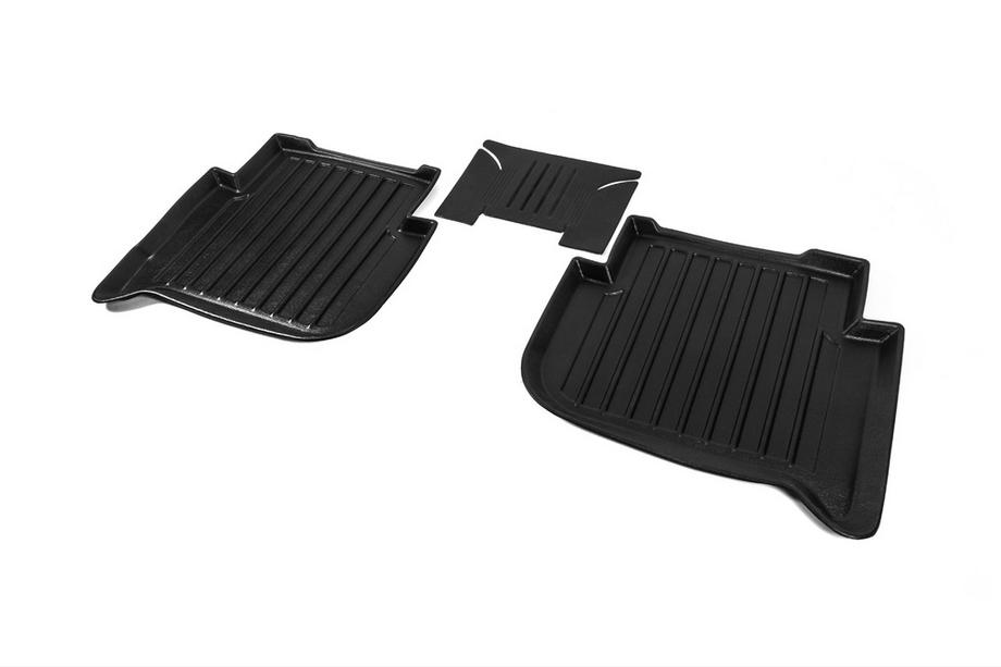 Volkswagen Touran 2003-2010 гг. Коврики резиновые Stingray 3D (5 шт, полиуретан) Фото 6